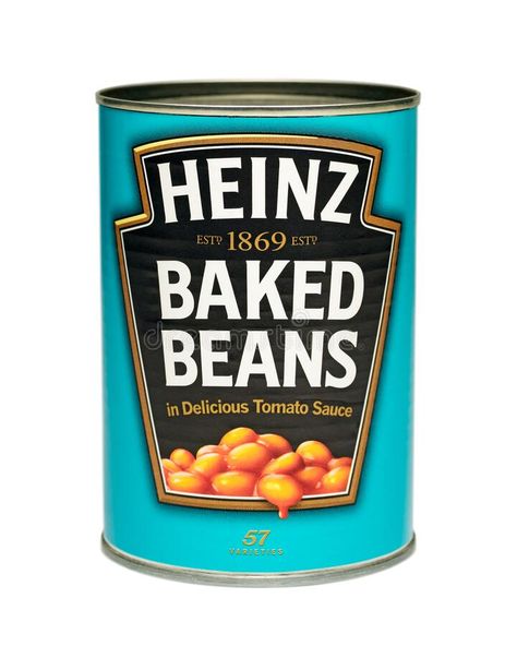 Tin of Heinz Baked Beans. Cut Out #Sponsored , #Ad, #ad, #Heinz, #Beans, #Baked, #Tin Heinz Guderian, Beans Packaging, Heinz Beans, Beans Baked, Heinz Baked Beans, Food Logos, Can Food, Heinz 57, Cool Beans