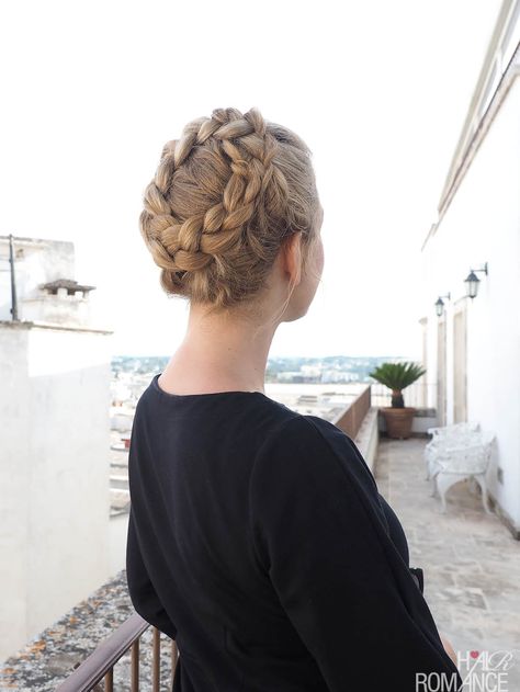 Blonde Crown Braid, Crown Braid With Ribbon, Eastern European Hairstyles, Swedish Braids Hairstyles, Crown Braid Short Hair, Braided Hair Bun, Crown Hairstyles Braided, German Braids Hairstyles, Hair Braid Crown