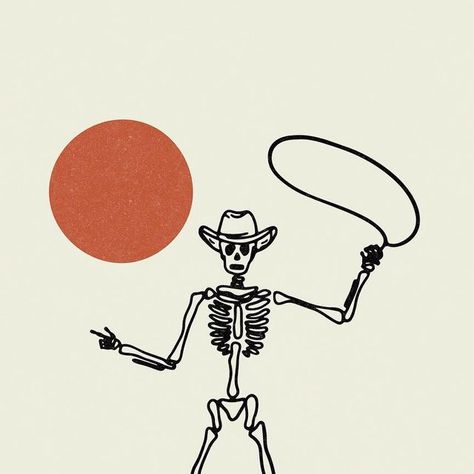 Skeleton With Cowboy Hat Tattoo, Cute Skeleton Art, Skeleton With Cowboy Hat, Skeleton Cowboy Tattoo, Cowboy Hat Tattoo, Tat Inspiration, Skeleton Cowboy, Skeleton Tattoo, Skeleton Tattoos