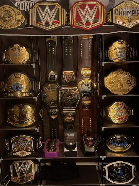 Ufc Belt, Belts Aesthetic, Wrestling Party, Nwa Wrestling, Wwe Championship Belts, Wwe Belts, Wrestling Belts, Wwe Logo, Belt Display