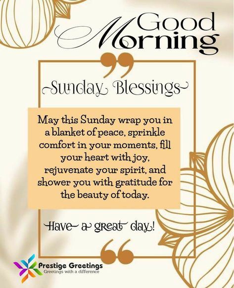 Sunday Greetings And Blessings, Good Morning Happy Sunday Quotes, Sunday Greetings Good Morning, Good Morning Blessed Sunday, Sunday Morning Greetings, Sunday Blessings Mornings, Good Sunday Morning Blessings, Good Morning Sunday Wishes, Sunday Blessings Inspiration