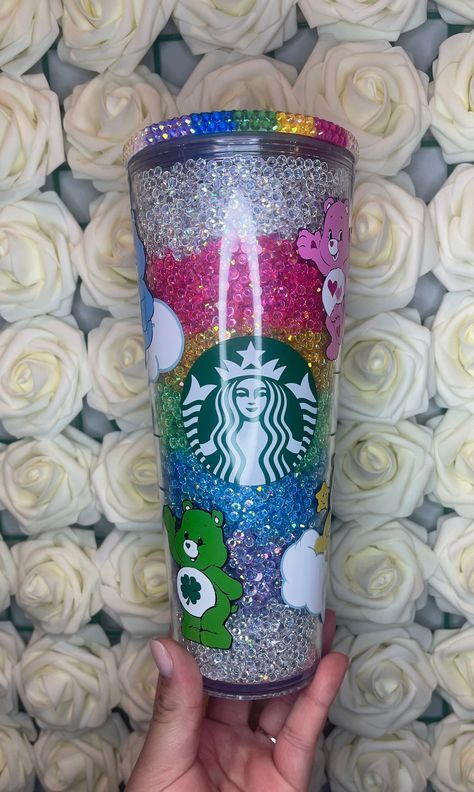 This listing is for one: 24oz Starbucks Reusable Snow Globe Tumbler, Lid and Straw BPA Free  Bumper sold Separately Bling Lid sold Separately Each item is MADE TO ORDER & MADE WITH LOVE!  Cup is decorated with premium quality permanent vinyl.  It is made to last with proper care.  Since product is handmade no order will be identical. Care Instructions :  Hand Wash Only  Do Not Soak  Not Dishwasher Safe  Not Microwave Safe  Avoid Extreme Heat  Do Not Scrub Design  PLEASE NOTE! Glitter, Clay, and Snow Globe Tumbler, Starbucks Tumbler Cup, Snow Globe, Tumblr Cup, Tumbler Cups Personalized, Disney Cups, Bling Ideas, Bling Crafts, Starbucks Tumbler