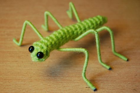 Stick Insect, Free Pattern, Amigurumi, Yarn, Crochet, Pattern