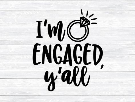 I’m Engaged, Im Engaged, Godly Husband, I Am Engaged, I Got Engaged, Special Love Quotes, Just Engaged, Engagement Announcement, Custom Ink