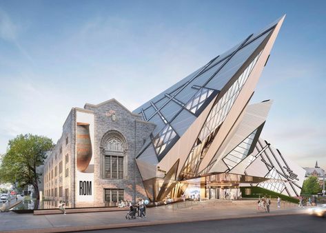 Royal Ontario Museum announces renovation from Hariri Pontarini Architects Toronto Images, Daniel Libeskind, Royal Ontario Museum, Urban Fabric, Museum Exhibition, Iconic Landmarks, Wales England, Renovation Project, Ontario