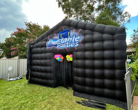 Inflatable Party Hire Sydney | Portable Parties Nsw | Sydney Inflatable Nightclub Party, Inflatable Night Club, Inflatable Club, Inflatable Nightclub, Disco Dome, Club Birthday Party, Hen Ideas, 14th Birthday Party Ideas, Portable Party