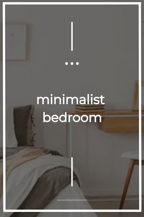 minimalist bedroom Scandinavian Bedroom Color, Nordic Bedroom Ideas, Scandinavian Bedroom Design, Scandinavian Bedroom Ideas, Scandinavian Bedrooms, Scandinavian Bedroom Decor, Minimalist Room Decor, Simple Window Treatments, Beautiful Bedroom Colors