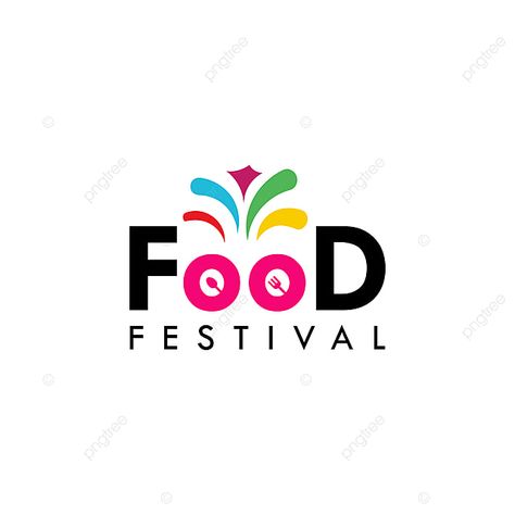 Food Festival Logo Vector Template Design Illustration Food Festival Logo Design, Fest Logos Design, Event Logo Ideas, Food Festival Logo, Christmas Sublimation Ideas, Ideas For Christmas Crafts, Food Festival Branding, Festival Logo Design, Event Logo Design