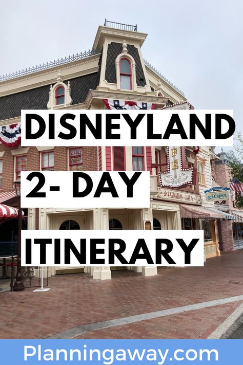 Are you thinking about creating a 2-Day Disneyland itinerary? Feeling a little overwhelmed? No worries! I have a two days at Disneyland plan! We have been to Disneyland a ton! We will have lots of options for a Disney itinerary based on the stage of life you are in and your interest. These options will help you create 2 day Disneyland itineraries. They will include both Disneyland and options for creating a Disney California Adventure itinerary. Let's create the best Disneyland itinerary! 2 Days At Disneyland, Best Time To Go To Disneyland, Disneyland For Adults, Disneyland Itinerary 2024, Disneyland Route, Disneyland Trip Planning 2024, Disneyland Planning 2024, Disneyland Schedule, California Adventure Itinerary