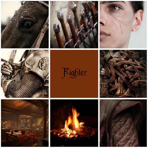 Fighter moodboard Dnd Fighter Aesthetic, Fighter Dnd Aesthetic, Knight Moodboard, D&d Aesthetic, Aesthetic Knight, Tiefling Aesthetic, Fighter Aesthetic, Eldritch Knight, Dnd Tiefling