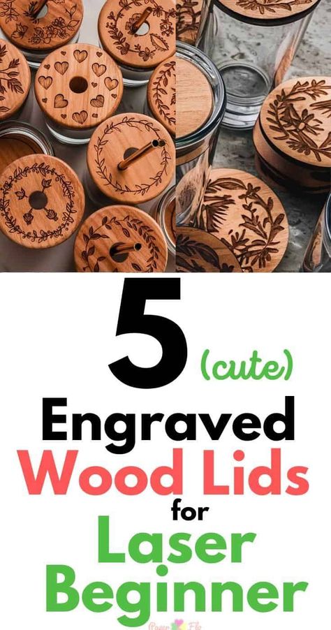 Why Laser Engraved Wood Lids Are the DIY Trend You Didn't Know You Needed in 2024 Diy Wood Laser Projects, Laser Engraving Tips, Laser Pecker 2 Ideas, Top Selling Laser Projects, Unique Laser Engraving Ideas, We Create Laser Projects, Laser Engraving Ideas Projects Woods, Glowforge Gift Ideas, Lazer Engraver Ideas Wood