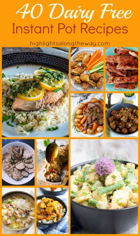 Dairy Free Instant Pot Recipes, Easy Dairy Free Recipes, Recipes Non Dairy, Non Dairy Dinner, Lactose Free Dinners, Gluten Free Chicken Casserole, Instant Pot Side Dishes, Dairy Free Recipes Easy, Dairy Free Recipes Dinner