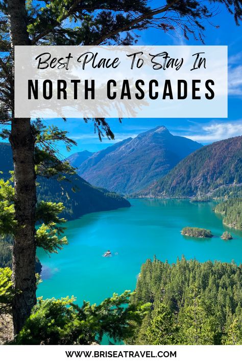 Looking for the best place to stay when visiting this famous national park in Washington? Click below to find out! Washington State National Parks, Washington National Parks Itinerary, Cascades National Park, North Cascades National Park Itinerary, Northern Cascades National Park, Mt Rainier National Park One Day, Cascade Mountains Washington, Washington Road Trip, Olympic National Park Washington