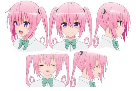 Head Turnaround, Princess Cadence, To Love Ru Darkness, Character Turnaround, To Love, Character Sheets, Anime Head, To Love Ru, Model Sheet