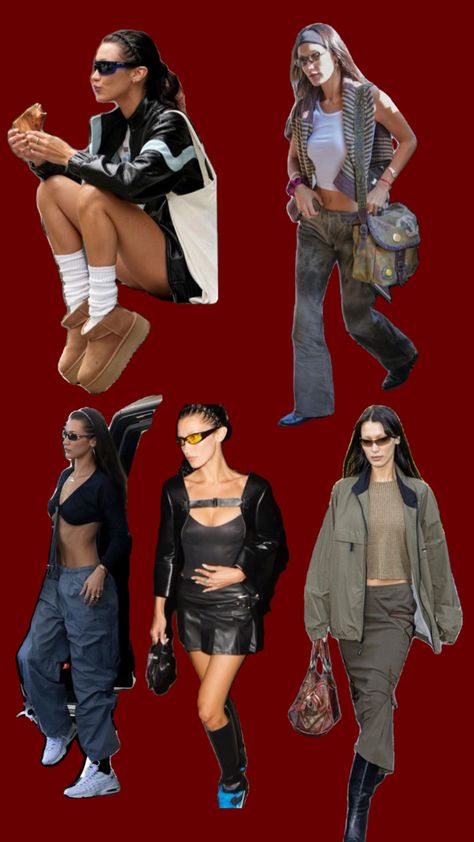 bella hadid aesthetic outfit y2k geek chic Aesthetic Outfit Y2k, Geek Chic Outfits, Bella Hadid Aesthetic, Chic Aesthetic, Aesthetic Outfit, Geek Chic, Bella Hadid, Aesthetic Outfits, Chic Outfits