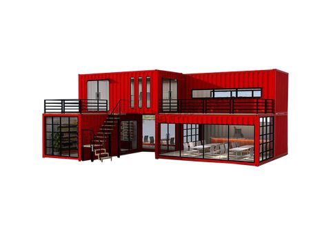 Container Villa, Multi Storey Building, Prefab Container Homes, Modular Cabins, Wooden Cladding, Aluminium Cladding, Cargo Container, Building A Container Home, Net Zero