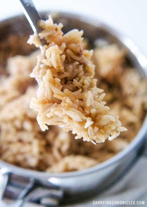 French Onion Rice, Instant Rice Recipes, Rice Recipes Side, Sausage And Rice Casserole, Onion Rice, Rice Side Dish Recipes, Lipton Onion Soup Mix, Rice Side Dishes, Fresh Baked Cookies