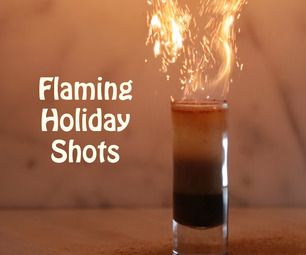 Flaming Shots, Flaming Drinks, Holiday Shots, Shots Drinks, Christmas Shots, Alcohol Dispenser, Alcoholic Desserts, Useful Projects, Dessert Shots