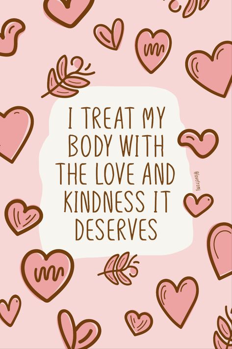 Body Positive Affirmation Quotes, Positivity Crafts, Body Positivity Quote Simple, Body Love Quotes, Daily Food Log, Best Journals, Moon Manifestation, Sweet Reminders, Diet Journal