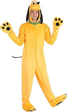 Disney Pluto Costume for Adults Pluto Costume, Fun Costumes, Costume Disney, Disney Halloween Costumes, Mickey Mouse Head, Dinosaur Costume, About Halloween, Collared Greens, Costume Store