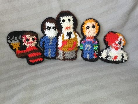 Check out this item in my Etsy shop https://www.etsy.com/uk/listing/871905583/pennywise-crochet-pattern-pattern-only Crochet Horror, Horror Figures, Chucky Doll, Pennywise The Clown, Crochet Halloween, Michael Myers Halloween, Doll Crochet, Freddy Krueger, Halloween Crochet