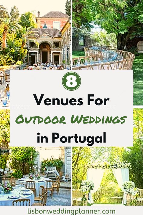 Cheap Destination Wedding, European Wedding Venue, Portugal Wedding Venues, Weddings In Portugal, Outdoor Beach Wedding, Country Hat, Portuguese Wedding, Lisbon Wedding, Beach Wedding Locations