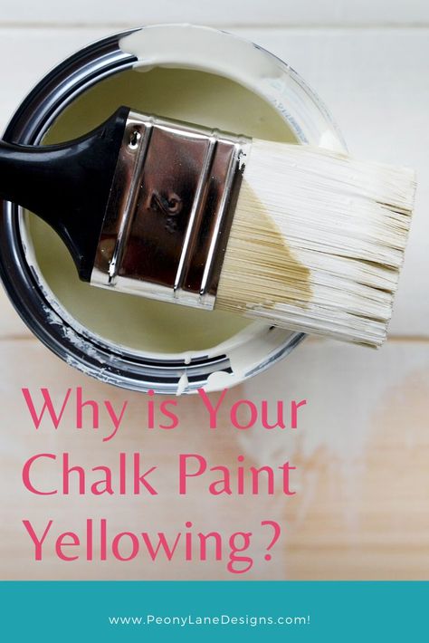 Why Is My Chalk Paint Yellowing? It can be one of the most frustrating moments. You Finish painting a piece of furniture and suddenly it turns yellow. #chalkpaintyellowing #chalkpaint #painting #DIY Yellow Chalk Paint, Diy Furniture Repair, Hours Painting, Painting Wood Furniture, Chalk Paint Projects, Clay Paint, Diy Office, White Chalk Paint, Learn Something New