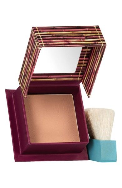 Main Image - Benefit Hoola Matte Bronzing Powder Benefit Hoola Bronzer, Benefit Hoola, Too Faced Highlighter, Best Bronzer, Gloss Eyeshadow, Mac Lipsticks, Natural Bristle Brush, Hoola Bronzer, Olive Skin Tone