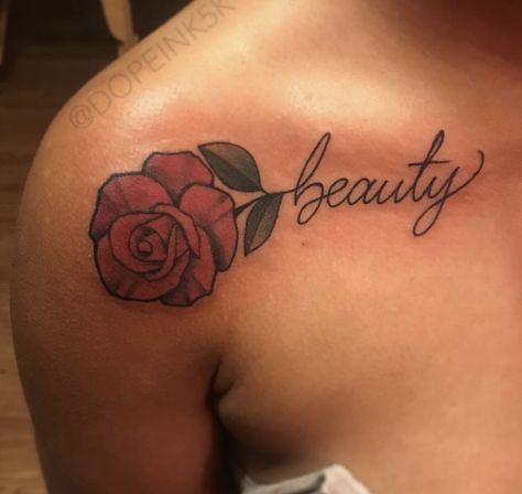 Cute Shoulder Tattoos, Dark Skin Tattoo, Shoulder Sleeve Tattoos, Girl Shoulder Tattoos, Tattoo Artist Tattoo, Rose Shoulder Tattoo, Small Shoulder Tattoos, Foot Tattoos For Women, Artist Tattoo