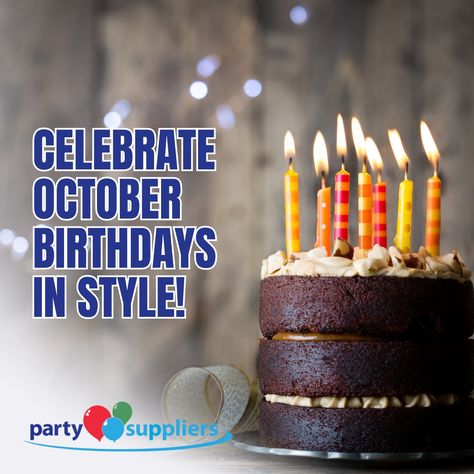 Whether you're celebrating with a small gathering or an all-out bash, we've got everything to make your special day memorable!

From vibrant balloons and themed decor to custom banners and party favors, we will help you throw the perfect celebration.

Plan your October birthday with us and make it unforgettable! 

#OctoberBirthdays #PartyPlanning #BirthdayDecor #CelebrateInStyle #BirthdaySupplies #EventDecor #PartyEssentials #BirthdayIdeas #CustomDecor #ShopLocal #PartyInspiration #EventSetup # October Birthdays, Small Gathering, October Birthday, Birthday Supplies, Themed Decor, Custom Banners, Custom Decor, Party Inspiration, Event Decor