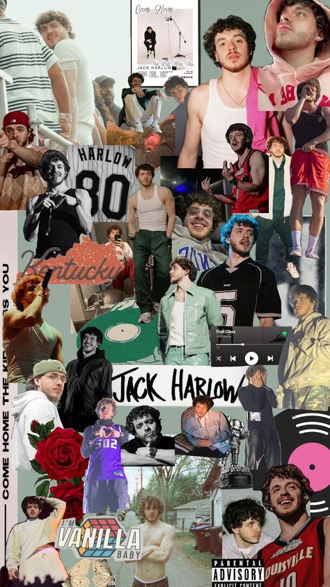 #jackharlow Jack Harlow Wallpaper, Handsome Jack, Jack Harlow, Phone Aesthetic, Phone Case, Wallpapers, Collage, Pins, Quick Saves