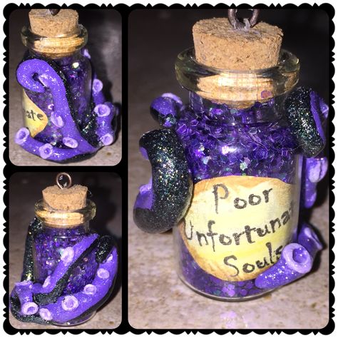 Ursula Poor Unfortunate Souls  #TLM #TheLittleMermaid #Ursula #SeaWitch #Disney Disney Villain Trunk Or Treat, Ursula Decorations Diy, Ursula Party Decorations Diy, Ursula Cauldron, Ursula Party Ideas, Ursula Themed Party, Poor Unfortunate Souls Diy, Disney Villains Party Ideas, Ursula Centerpiece