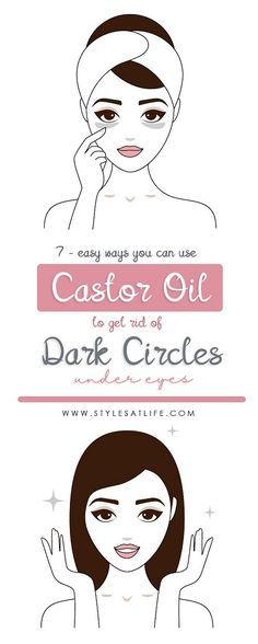 Is Castor Oil Good for Dark Circles Under Eyes? For Dark Circles Under Eyes, Castor Oil For Skin, Dark Circles Makeup, Brown Spots On Skin, Castor Oil Benefits, Make Up Foundation, Beauty Hacks Lips, Brown Spots On Face, Remove Dark Circles