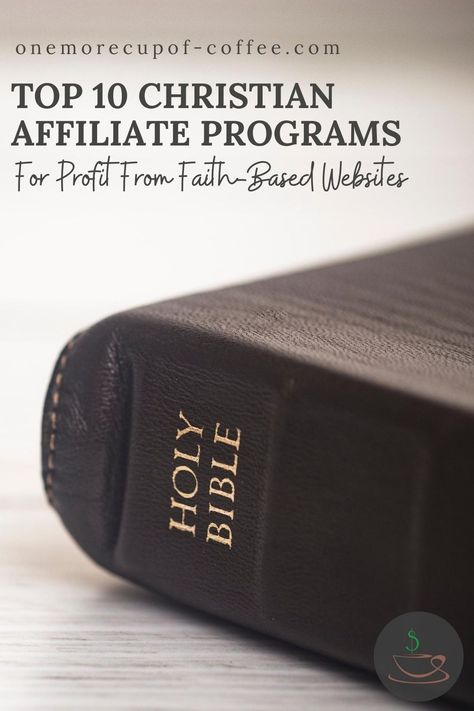 Monetize your website with these Christian affiliate programs while you help your audience to great resources of anything Christian-related - from books to music, and or clothing. #affiliates #online #Christian Facebook Advertising Tips, Christian Theology Books, Christian Websites, Theology Books, Christian Products, Advertising Tips, Christian Theology, Christian Messages, Facebook Advertising