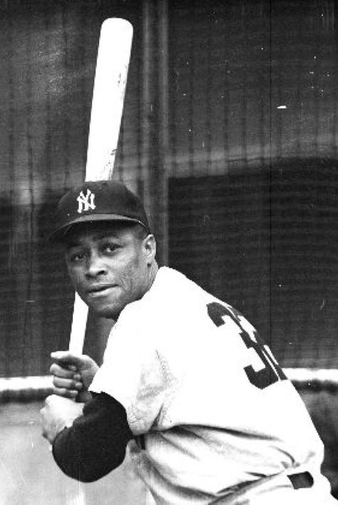 Elston Howard Yankees Baseball Players, Elston Howard, Baseball Legends, Go Yankees, Damn Yankees, New York Yankees Baseball, Mickey Mantle, Yankees Baseball, Sports Figures