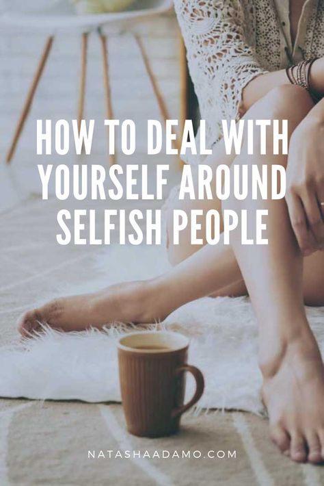 I have found that most advice that I have ever encountered on “how to deal with selfish people” kept me on a hamster wheel of patiently trying to understand people, explaining my feelings, believing that one day unconditional love will magically ignite, and becoming a full-time empathy tutor for people who never asked to learn. via @natasha_adamo How To Deal With Selfish People, Snobby People, People Are The Worst, Selfish Quotes, Empathetic People, Understanding Feelings, Selfish People, Emotional Vampire, Habit Quotes