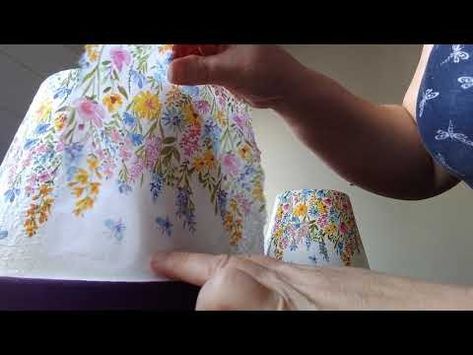 (8121) How to decoupage a napkin onto a terracotta plant pot, the step by step no waffle guide! - YouTube Decoupage Plant Pots, Lighthouse Pots, Teracotta Pots, Decorating Terra Cotta Pots, No Intro, Pot Diy, Flower Vines, Decoupage Tutorial, Plant Pot Diy