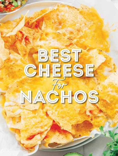 Have you ever worried about choosing the best cheese for nachos? In a world where the cheese options are endless, we’re here to help. Nachos And Cheese Recipe, Nachos Recipe Cheese, Chips And Cheese Nachos, Melted Cheese For Nachos, Beef And Cheese Nachos, Cheesy Nachos Recipe, Cheese For Nachos Recipes, Nacho Cheese Dip Recipes, Nachos With Shredded Cheese