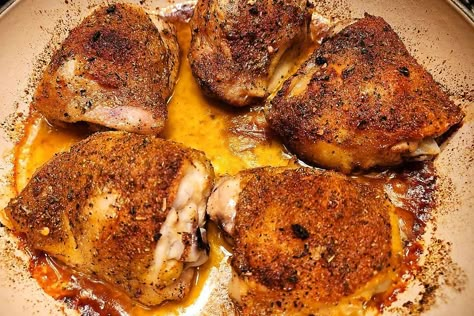 Super Crispy Italian Baked Chicken Recipe Is Flavor to the Bone #30secondmom Baked Italian Chicken, Italian Baked Chicken, Baked Fried Chicken, 30seconds Food, Baked Chicken Recipe, Bone In Chicken, Baking Measurements, Crispy Baked Chicken, Chicken Pieces