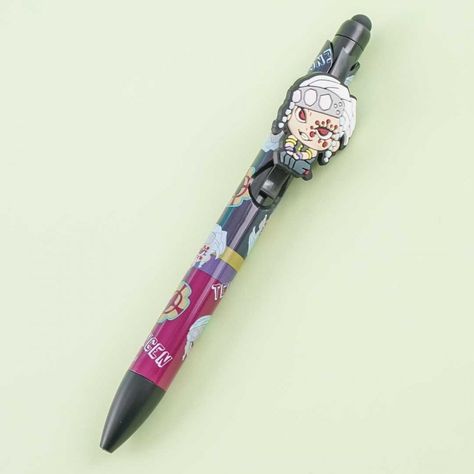 Demon Slayer Stylus Ballpen - Tengen Uzui - Blippo Kawaii Shop Demon Slayer School Supplies, Japanese Pen, My Hero Academia Merchandise, Sun And Moon Drawings, Moon Drawing, Anime Crafts, Super Kawaii, Cute Pens, Anime Merchandise