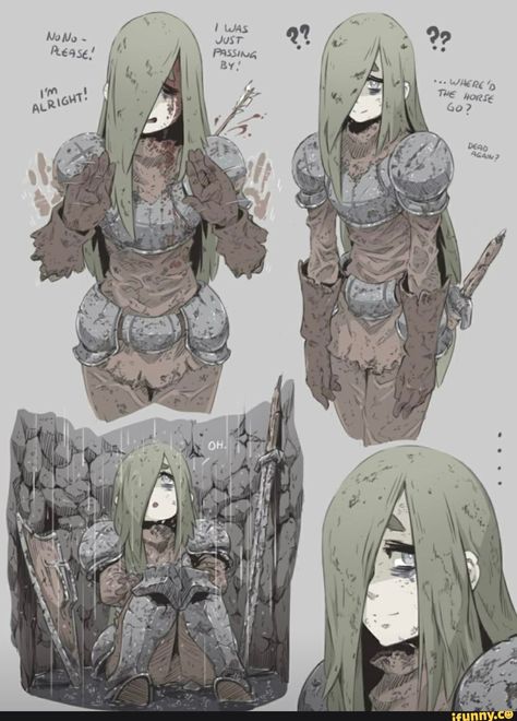 This is adorable :) Hushabye Valley, 판타지 아트, 영감을 주는 캐릭터, Character Design References, Character Designs, Art Anime, Dark Souls, Dnd Characters, Character Portraits