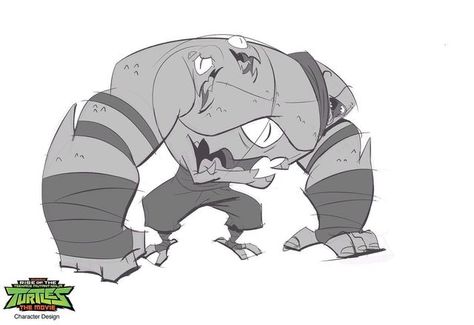 Rottmnt Kraang Reference, Rottmnt Storyboard, Rottmnt Concept Art, Rottmnt Expression, Brute Character Design, Rottmnt Character Design, Mutant Design, Tmnt Concept Art, Rottmnt Drawing