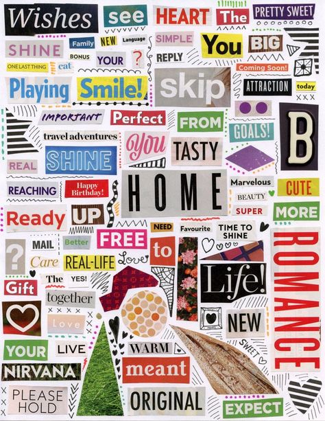 free download ~ printable digital collage sheet in jpg format, 300dpi and sized 8.5"x11" #freecollageshe… | Scrapbook sayfaları, Sticker tasarımı, Vintage etiketler . #Words_For_Collage #Pictures_For_Collage #Freebies_Ideas #Wash_Tape Wash Tape, Free Collage, Word Collage, Printable Collage Sheet, Scrapbook Printing, Magazine Collage, Summer Scrapbook, Scrapbook Book, Scrapbook Stickers Printable