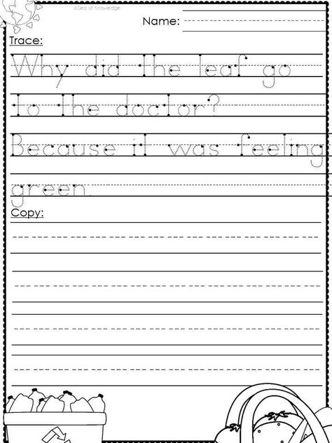 Grade 1 Printing Practice, Hand Writing Worksheets Free Printable, Copying Sentences Free Printable, Sentence Copying Free Printable, Penmanship Worksheets Free Printable, Penmanship Handwriting Practice, Color Spelling Worksheet, Second Grade Handwriting Practice, Hand Writing For Kids