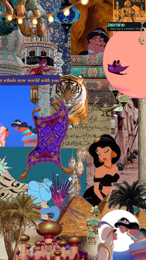 Aladdin, Collage