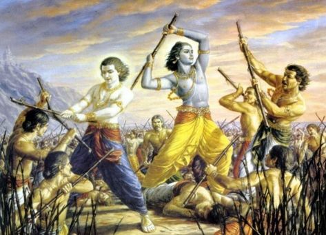 10 Interesting Facts about Balarama - The God of Agriculture Ram Krishna, 10 Interesting Facts, Hinduism Art, Vedic Art, Krishna Radha, 90s Childhood, Radha Krishna Art, Lord Vishnu, Lord Krishna Images