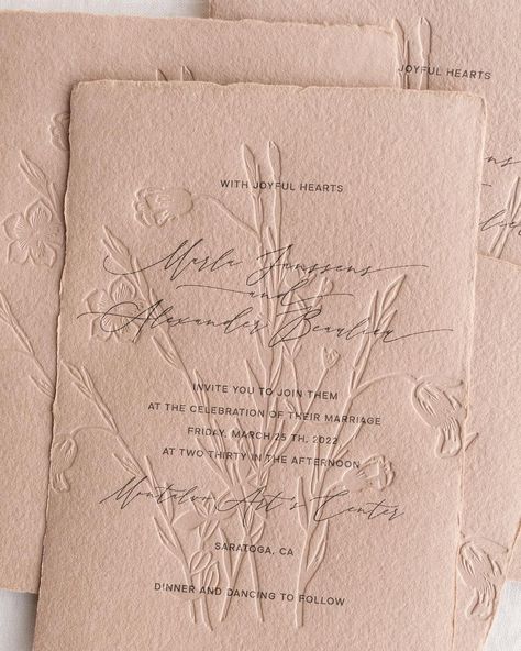 Addressing Wedding Invitations Etiquette, Wedding Invitation Wording Examples, Wedding Stationary Design, Embossed Wedding Invitations, Invitation Etiquette, Bespoke Wedding Stationery, Art Invitation, Letterpress Invitations, Paris Wedding