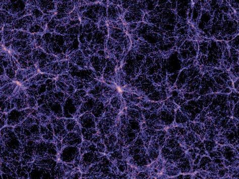 The cosmic web. Every pinpoint represents a galaxy, revealing a weblike structure of clusters and filaments. Incredible. Particle Collider, Cosmic Web, Structure Of The Universe, Cosmic Microwave Background, Dark Energy, Physicists, Carl Sagan, Quantum Physics, Dark Matter