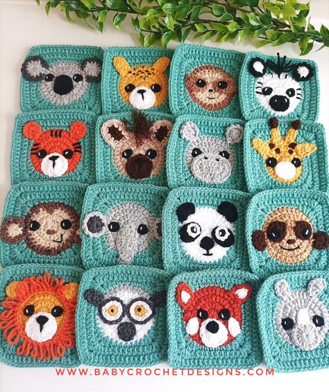 Jungle Pick and Mix Granny Squares