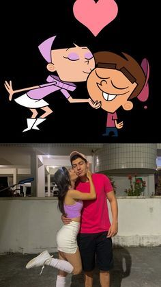 Couple Halloween Costumes Fairly Odd Parents, Couple's Costume For Halloween, Interacial Couple Halloween Costumes, Cute Halloween Costumes For Couples From Movies, Cute Simple Couples Costumes, Halloween Costumes Couples Simple, Cute Duo Halloween Costumes Couples, Cute Couple Halloween Costumes Easy, Bf And Gf Halloween Costumes Unique